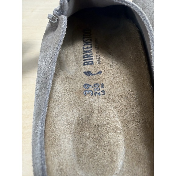 Birkenstock Zermatt Premium Suede Leather Clogs Brown EU 39 Women's US 8 - Picture 6 of 9